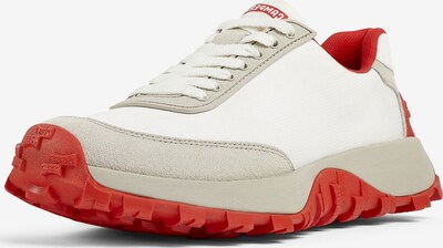 CAMPER Sneaker ' Drift Trail ' in hellgrau / rot / weiß, Produktansicht