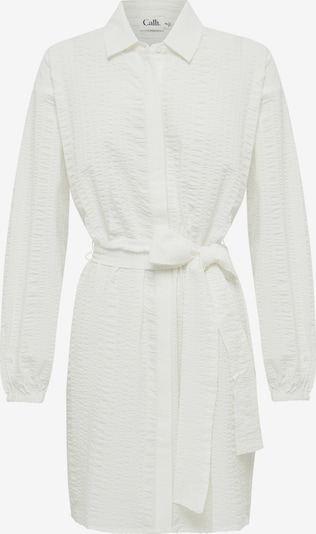 Calli Robe-chemise 'LUMI' en blanc, Vue avec produit