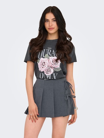 ONLY - Camiseta 'ONLLUCY' en negro: frente