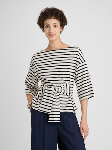 Guido Maria Kretschmer Women - Camiseta 'Dajana' en beige: frente