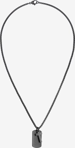 FYNCH-HATTON Necklace in Black: front