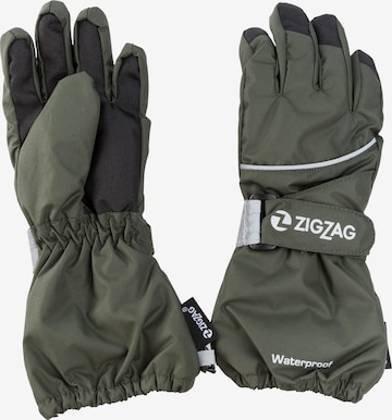 ZigZag Gloves 'Kempston' in Grey: front