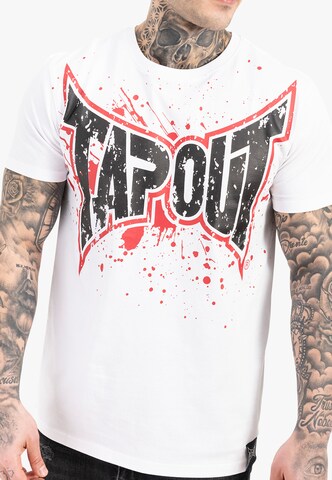 Tapout Póló ' SPLASHING ' - fehér