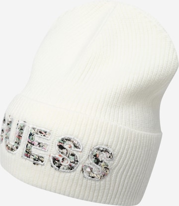 GUESS Beanie in White: front