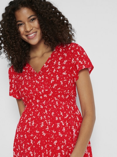 bonprix Kleid in 34 in rot / weiß, Produktansicht