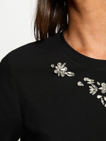 Maglietta '261-DMARE' di Morgan in nero