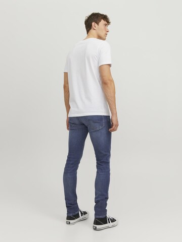 JACK & JONES Slimfit Džíny 'JJIGlenn JJICON' – modrá