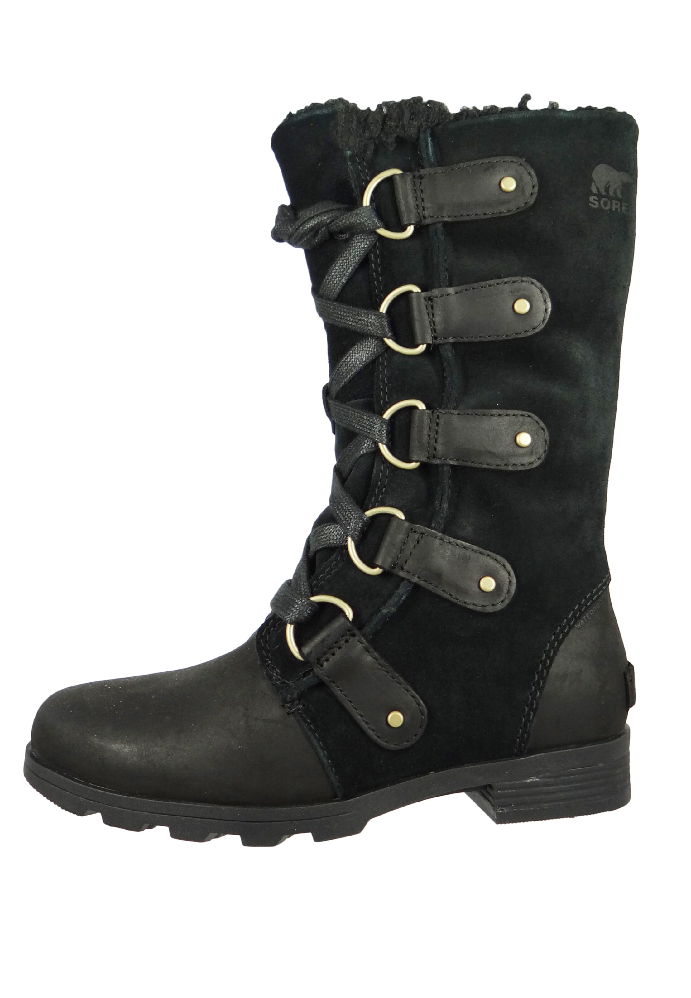 Après-ski 'Emelie Lace' SOREL en noir : devant