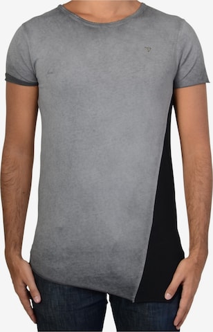 T-Shirt Fifty four en gris : devant