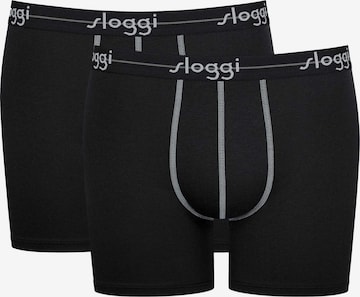 Boxer di SLOGGI in nero: frontale