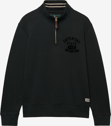 Superdry & Co Sweatshirt in Schwarz: Vorderseite