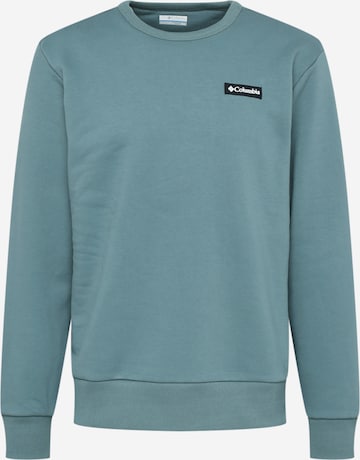 COLUMBIA Athletic Sweatshirt 'Lodge' in Blue: front