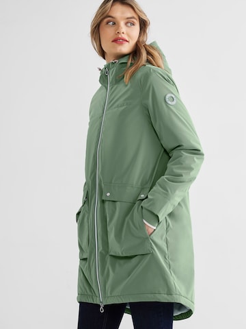STREET ONE Prehodna jakna | zelena barva: sprednja stran