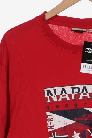 NAPAPIJRI Shirt in XXXL in Red