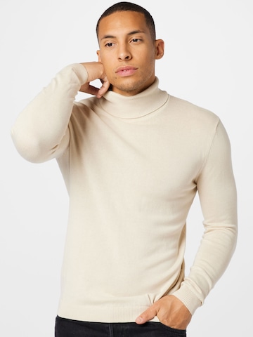 !Solid Genser i beige: forside