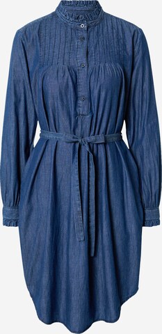 Robe-chemise 'Zelda' Lindex en bleu : devant