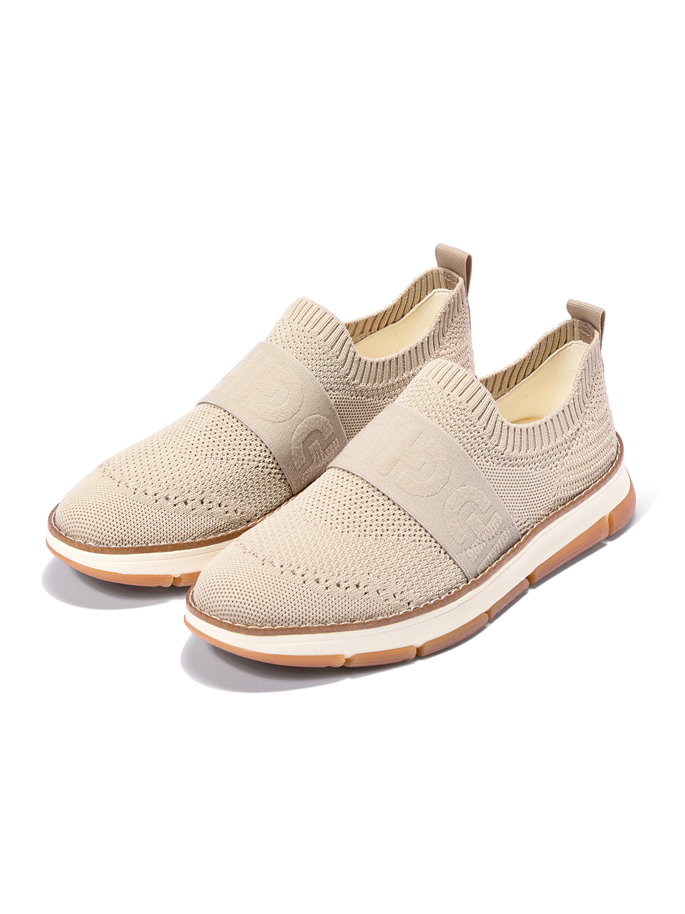 Baskets basses 'ZEROGRAND' Cole Haan en beige : devant