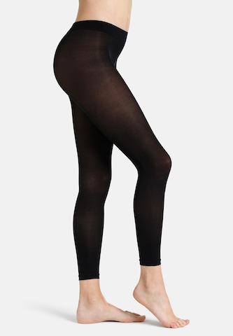 camano Slimfit Leggings '60 DEN' in Schwarz: predná strana