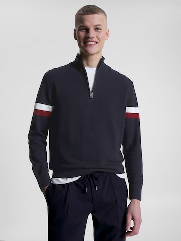 TOMMY HILFIGER Trui in Blauw: voorkant