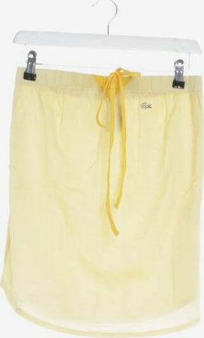 LACOSTE Skirt in XS in Yellow: front