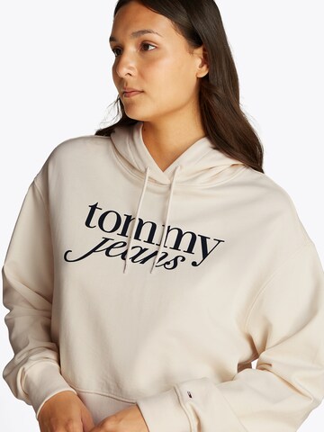 Sweat-shirt Tommy Jeans en blanc