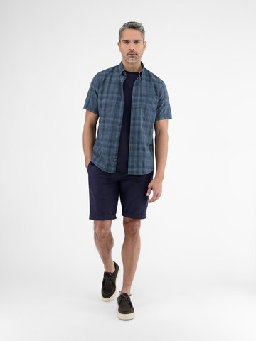 LERROS Comfort fit Button Up Shirt in Blue