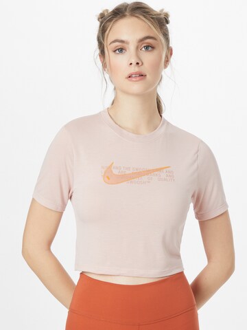 Nike Sportswear Tričko – pink: přední strana