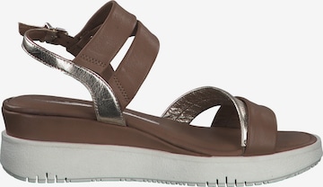 TAMARIS Strap Sandals in Brown