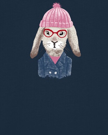 T-Shirt 'Hase' Watapparel en bleu