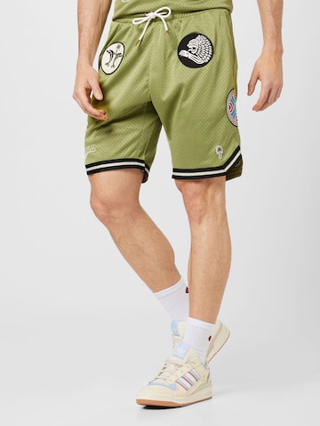 Grimey Normální Kalhoty – zelená: přední strana