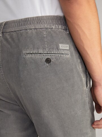 JOOP! Slim fit Pleat-Front Pants in Grey