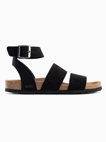 Sandalo con cinturino 'Soria' di Bayton in nero
