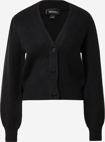 Cardigan Monki en noir : devant