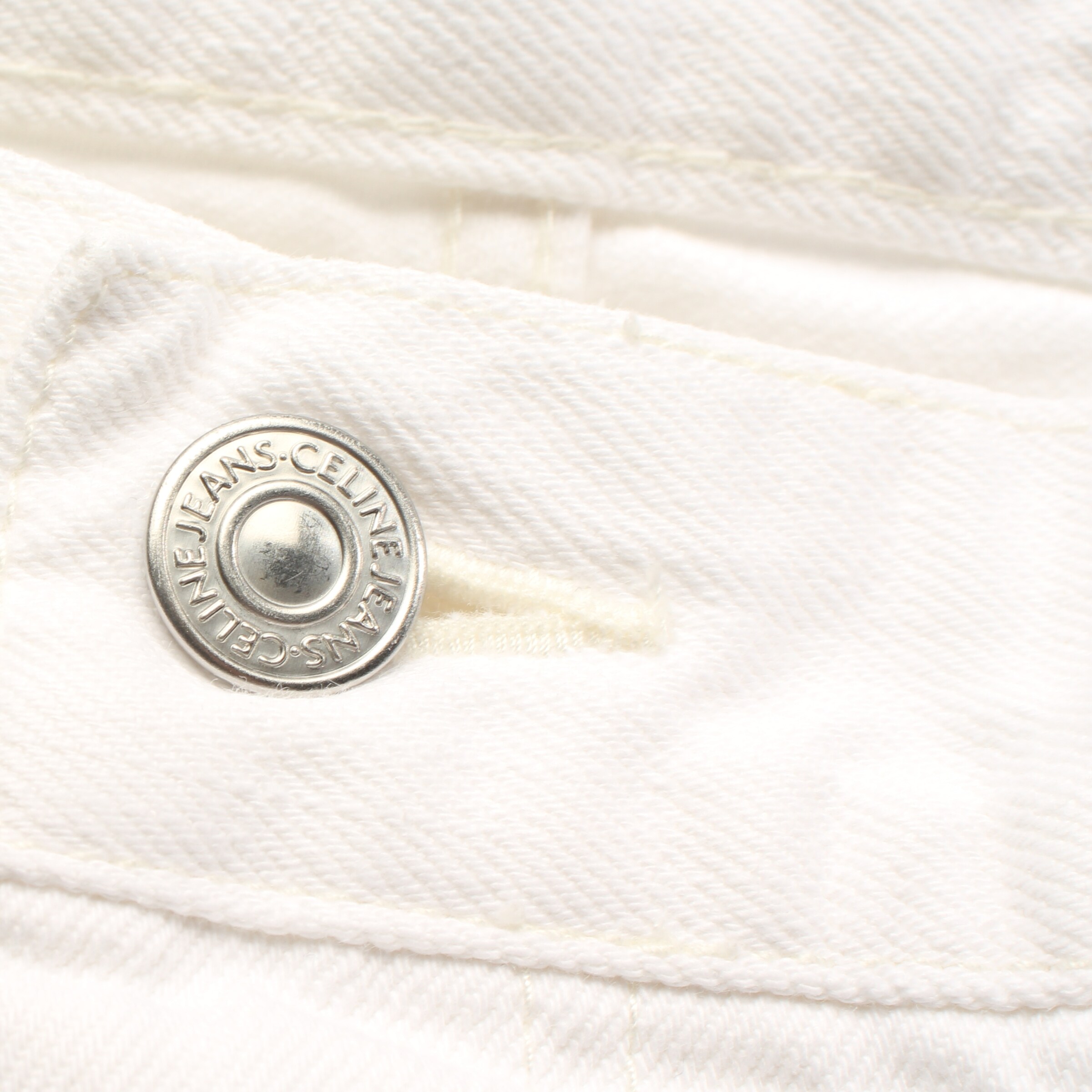 Céline Jeans 30 in Weiß