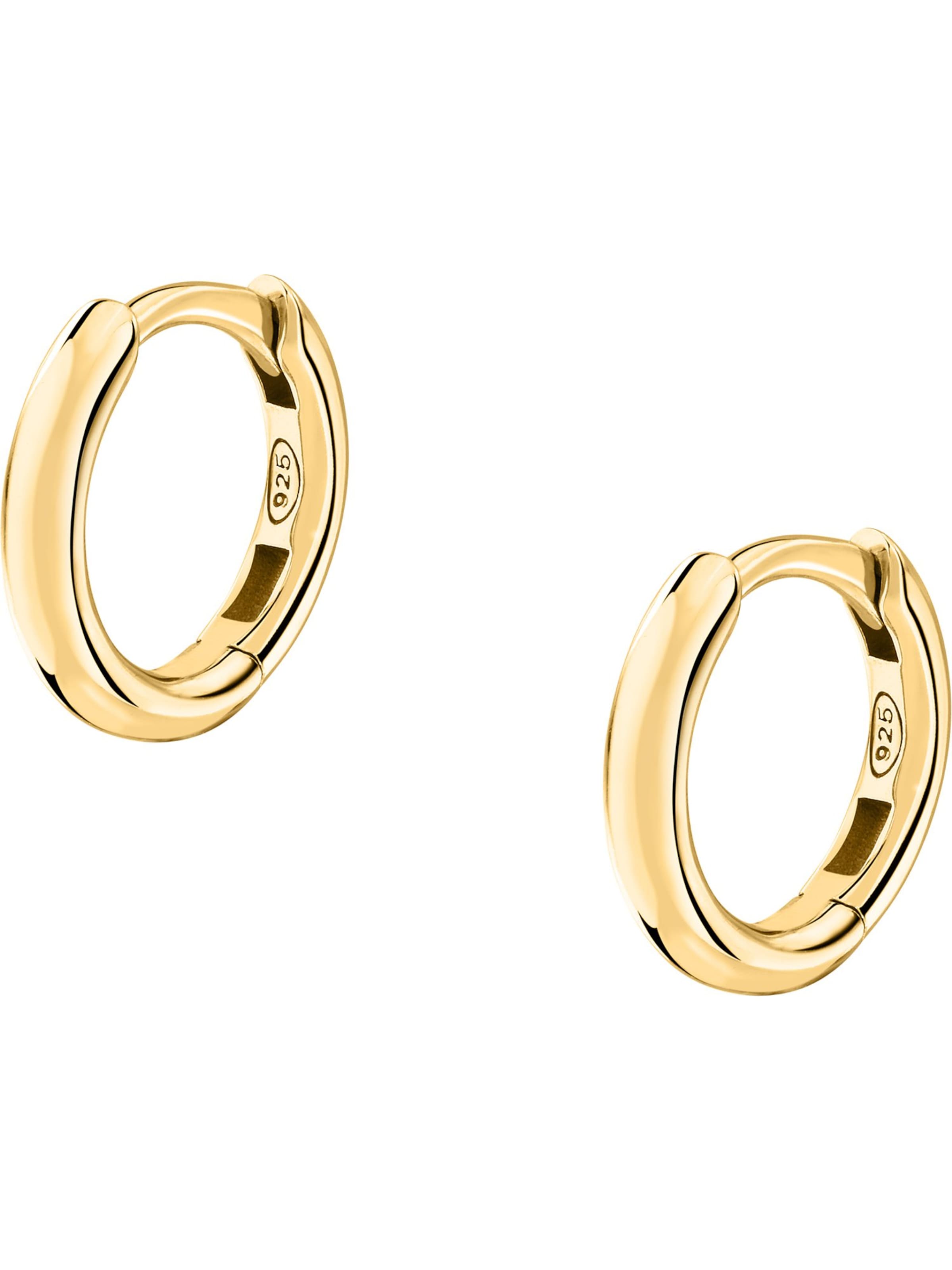 FAVS Ohrringe in Gold: Vorderseite