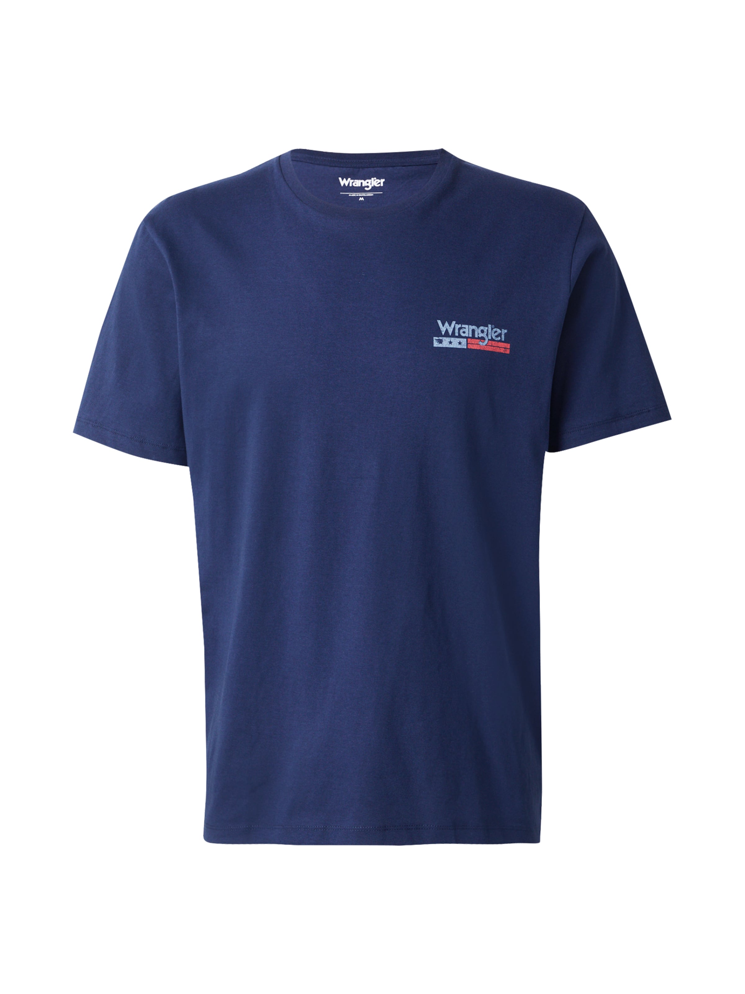 WRANGLER Póló 'SMALL_AMERICANA' - kék: elől