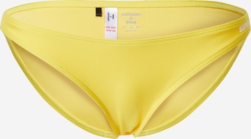 Bas de bikini Superdry en jaune : devant