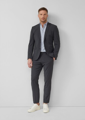 s.Oliver BLACK LABEL Regular fit Overhemd in Blauw