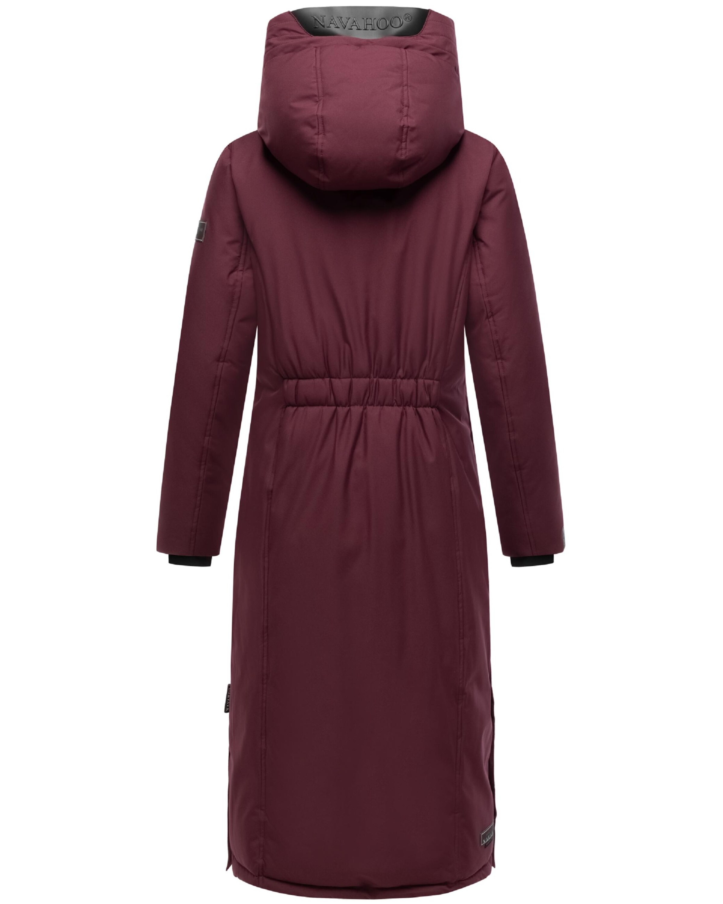 NAVAHOO Zimný kabát 'Wolkenfrost XIV' - Červená