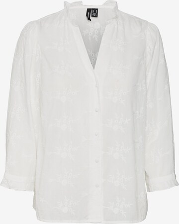 VERO MODA Блуза 'Sala' в бяло: отпред
