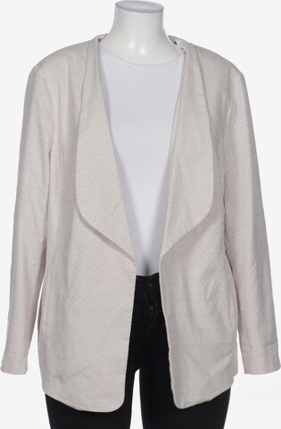 Ulla Popken Blazer in 4XL in Beige: front