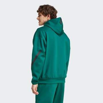 ADIDAS SPORTSWEAR Sports sweat jacket 'Z.N.E.' in Green