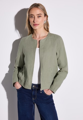 STREET ONE Between-season jacket in Green: front
