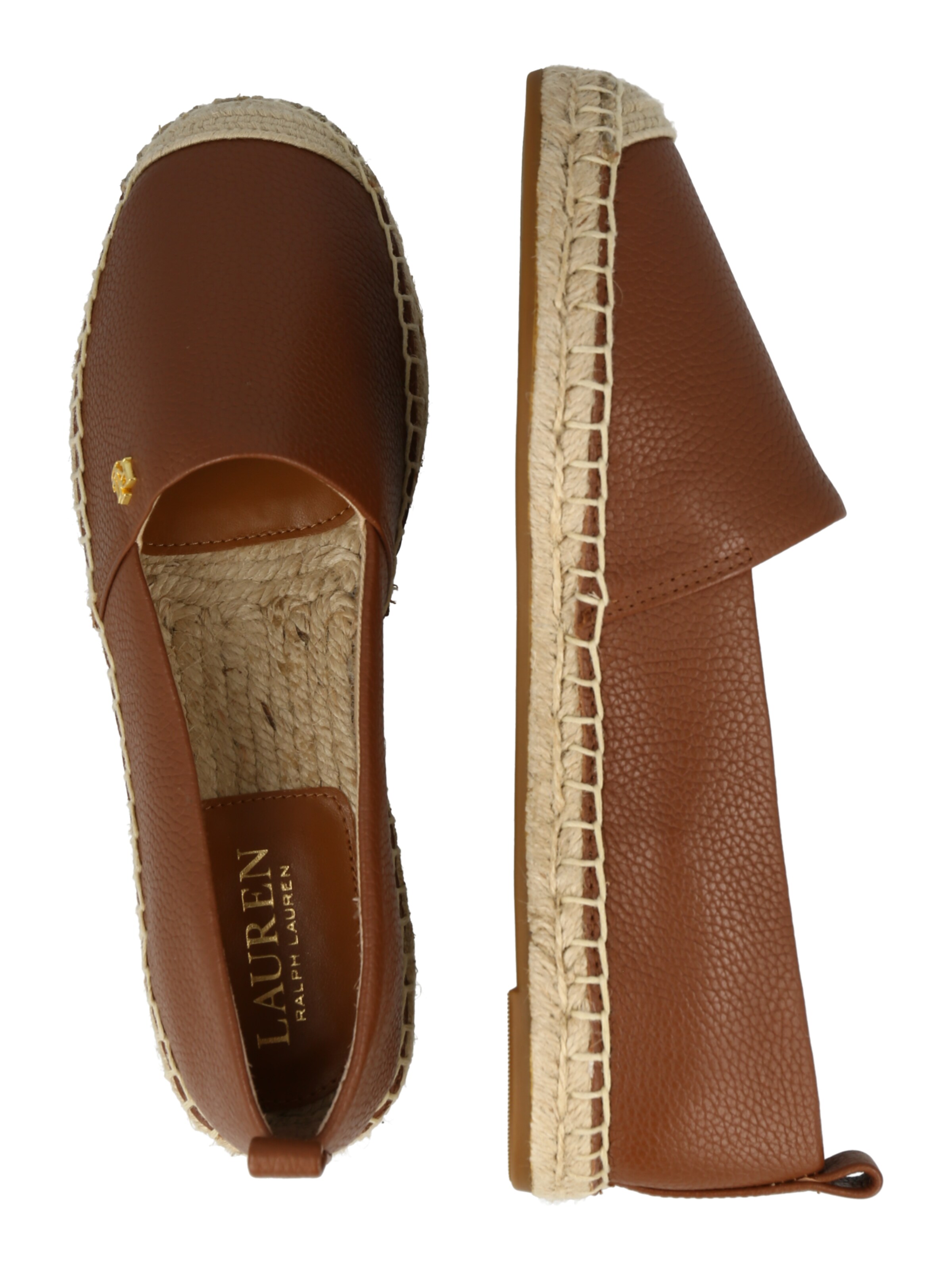 Lauren Ralph Lauren Espadrill i brun