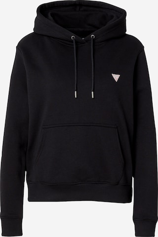 Sweat-shirt GUESS JEANS en noir : devant
