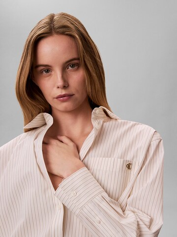 Chemisier Calvin Klein Jeans en beige