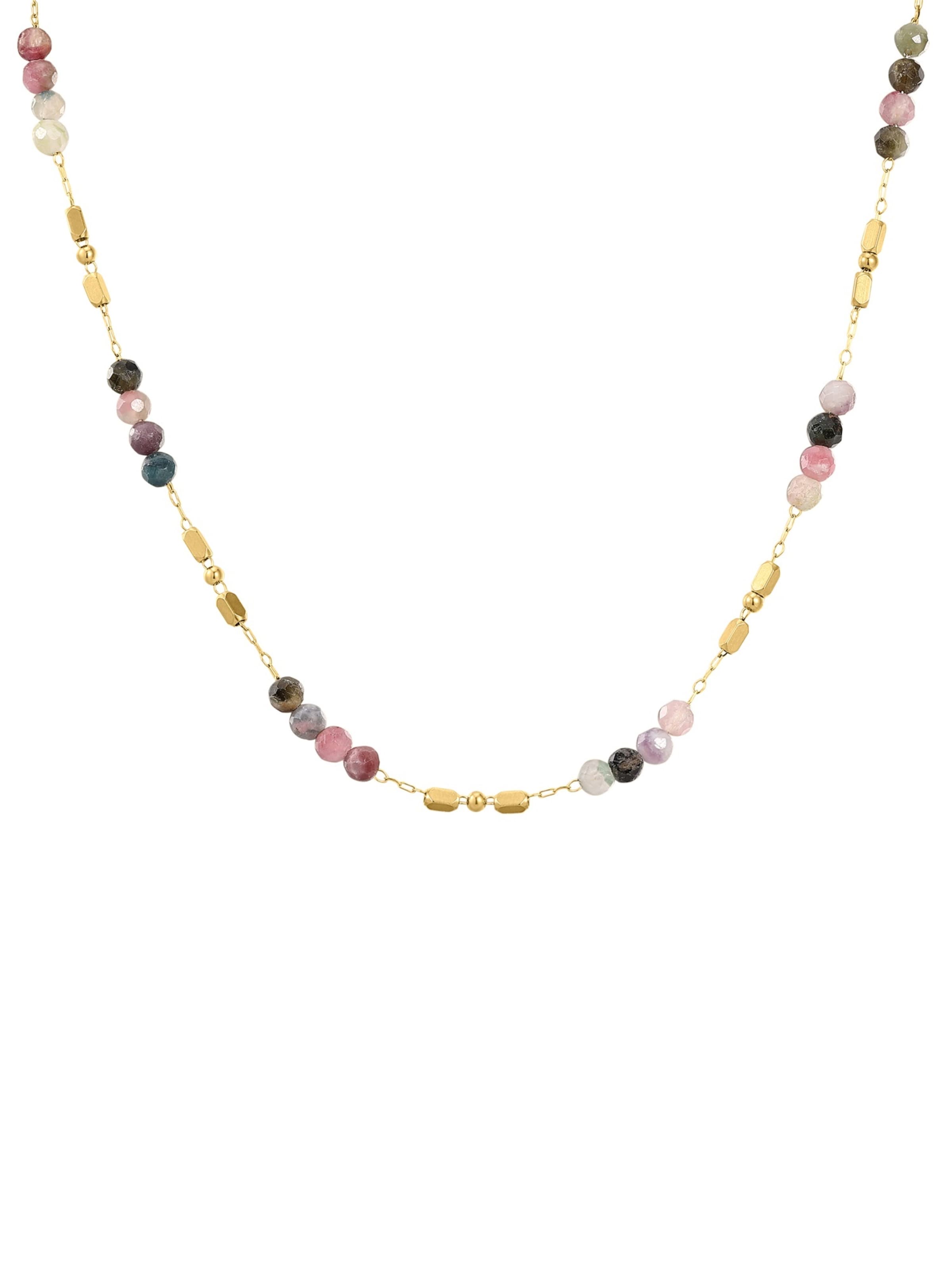 Eastside Necklace in Gold: front