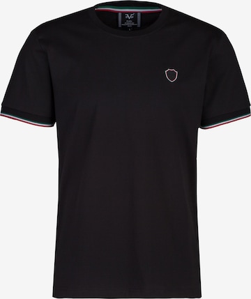19V69 ITALIA T-shirt 'Ture' i svart: framsida
