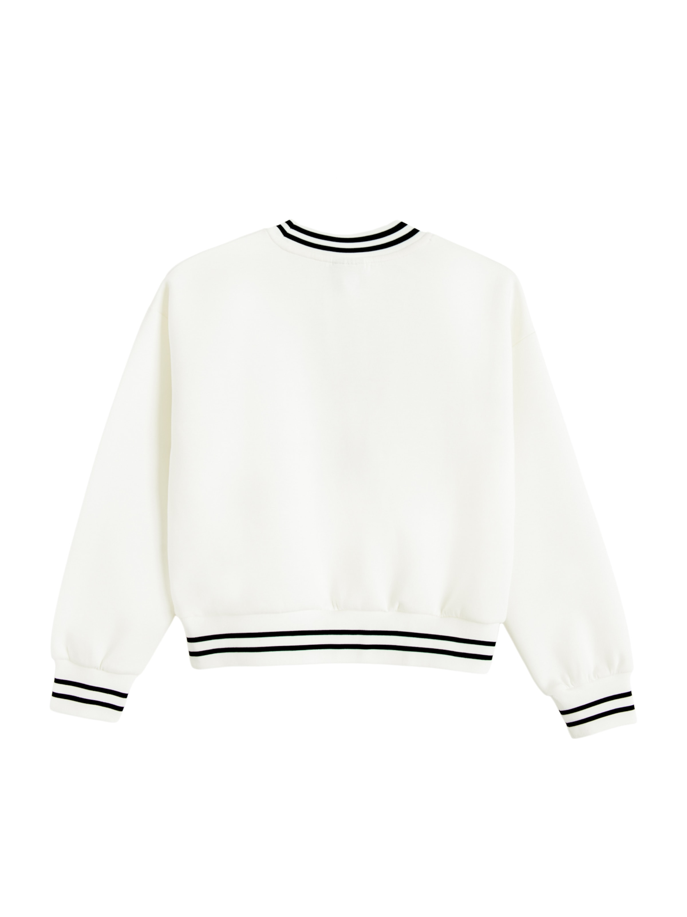 Sweat-shirt Cool Club en blanc