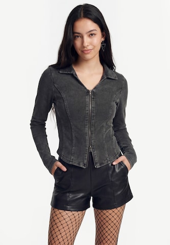 Veste mi-saison myMo ROCKS en gris : devant